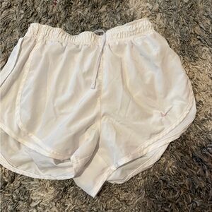 Nike Women's Light Gray Athletic Shorts